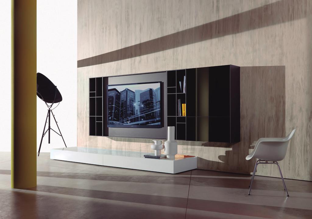 Design: Roberto Monsani Description THE COLLECTION Collection of wall suspended unit.