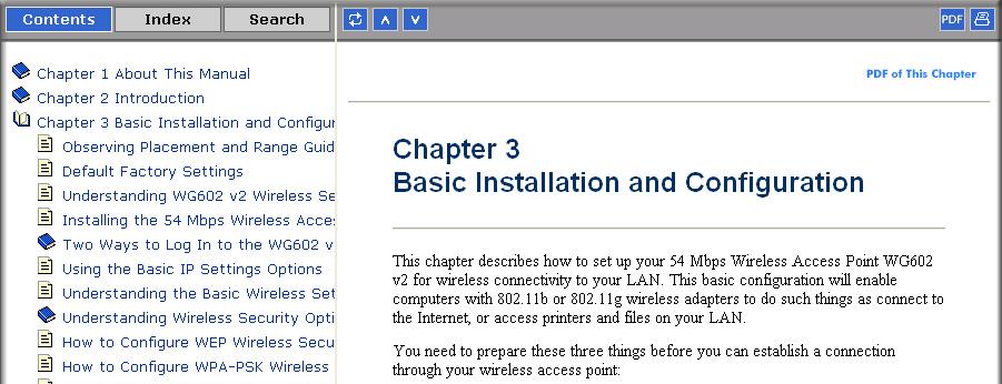 How to Navigate this Manual The HTML version of this manual includes a variety of navigation features as well as links to PDF versions of the full manual and individual chapters.