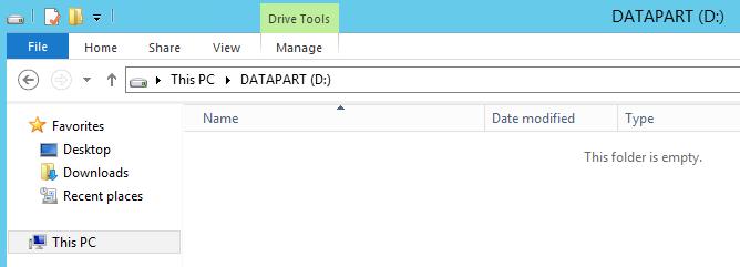 again and choosing the Repair option. 8. Go to the D: drive and delete all files and folders.