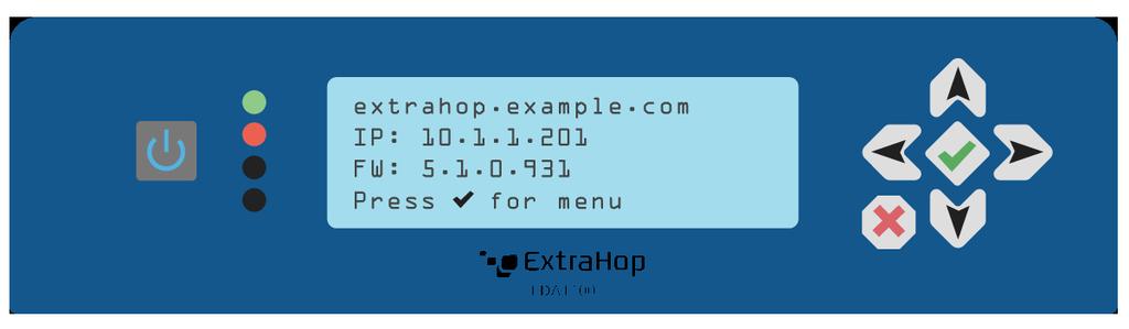 Deploy the ExtraHop Discover Appliance 1100 Published: 2018-07-17 The following procedures explain how to deploy an ExtraHop Discover appliance 1100.