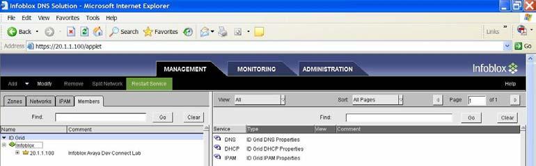 In the ID Grid DHCP Properties page, click OK.
