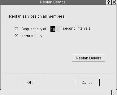 Once all the networks have been added, click Restart Service. 22.