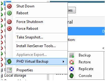 Chapter 1 - Installing PHD Virtual Backup 3. Use the wizard to select where you want to deploy the PHD VBA and the network settings to use, then click Finish. 4.