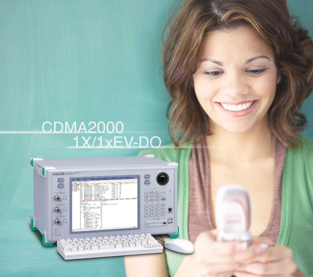 Product Brochure MD8470A Signalling Tester MX847030A CDMA2000