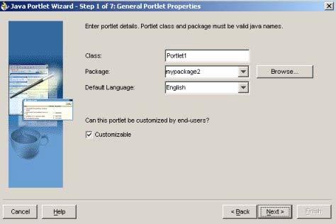 Figure 10: Java Portlet Wizard (WSRP & JSR 168) BUILDING CUSTOM JAVA PORTLETS (ORACLE APIS) The Oracle Portal Developer Kit (PDK) is J2EE-based and includes APIs to build custom portlets and leverage
