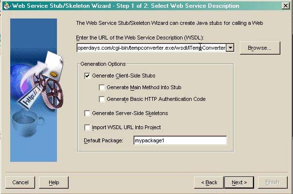 Figure 14: Web Services Sample from PDK download Calling a Web Service From Your Java Portlet Using the PDK, developers can enjoy unlimited control from within their Web Service portlets.