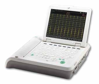 ECG DEVICES PRMECG-12B ECG DEVICE 12 CHANNELS/TABLETOP Lightweight and compact design Simultaneously 12 leads ECG displaying Print modes: Automatic, manual and rhythm 12 800x480 TFT LCD color screen