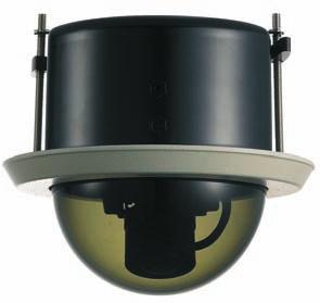 EFD 300 E - 1/3 colour flush dome camera, high resolution ED 300 E - 1/3 colour mini dome camera, high resolution ED 200 E - 1/3 colour mini dome camera, standard resolution Sensor: 1/3 SONY CCD
