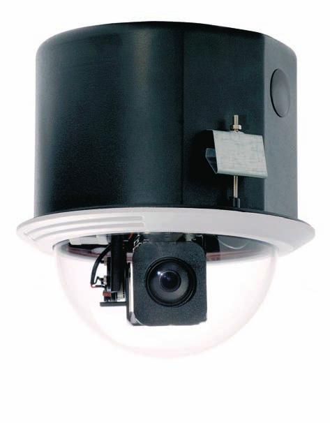 Cameras Speed Dome System EPTZ 500-1/4 indoor colour speed dome camera Camera Sensor: 1/4 CCD SONY Exview HAD Effective pixels: 440.000 Horizontal resolution: 470 TV lines Sensitivity: 0,7 lux (F 1.