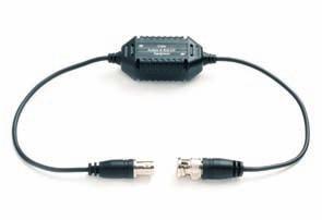 Accessories EDA 997 A - RS-485 unidirectional data distributor / converter EL GB 001 - video ground loop isolator RG59-2S - RG 59 cable with 2 x 0,75 mm low-voltage cable Signal input: manually