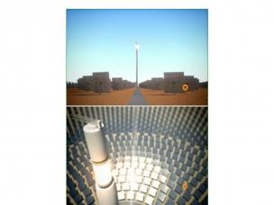 Torresol Energy - Concentrating Solar Power Plant Gemasolar Thermoelectrical power station in Sevilla, Spain.