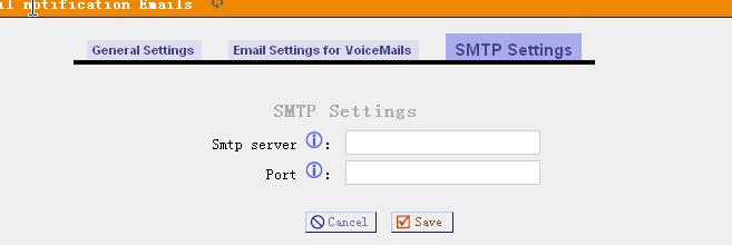 Note: You need to have an smtp server configured for this functionality.