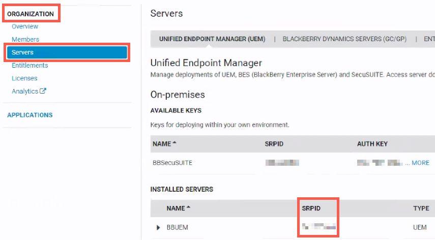 11 Setting up your BlackBerry UEM Connector in the Lookout Mobile Endpoint Security Console Once you have created an API user and UEM User Groups for device state sync and enrollment, you can create