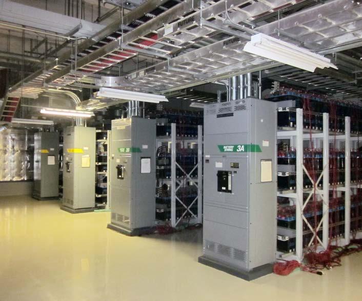 DATA CENTER BENEFITS + DIFFERENTIATORS POWER 2.7 MW present IT load capacity (2N) or 4.3MW (N+1) 5.