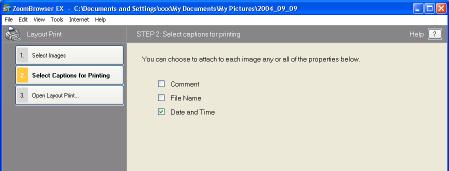 Chapter 2 Downloading and Printing Images Printing Images (2/6) 3. Click [2.