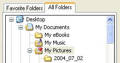 Chapter 4 Viewing Images Selecting Folders (1/2) This chapter explains the methods for displaying images with ZoomBrowser EX.