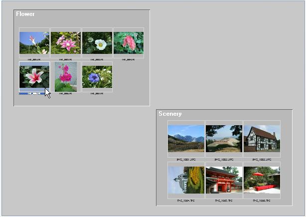 Chapter 5 Organizing Images Moving or Copying Images (2/4) Copying an image within the Browsing