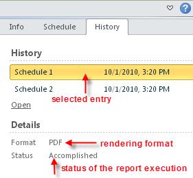 When the time period specified in the Result expires after setting expires, the open link is disabled and the report can no longer be opened.