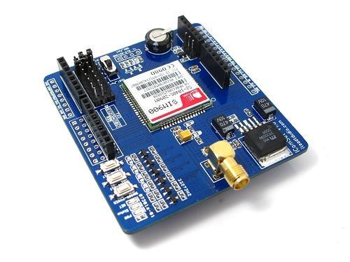 1 IComSat v1.0 -SIM900 GSM/GPRS shield Overview IComsat is a GSM/GPRS shield for Arduino and based on the SIM900 Quad-band GSM/GPRS module. It is controlled via AT commands (GSM 07.07,07.