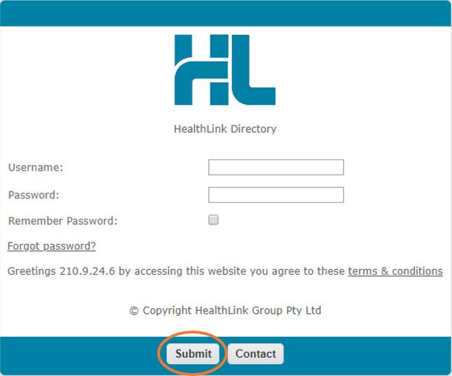 Hexxon Media Logging In 1. To Login, please go to https://aupd.healthlink.net. If you do not have a login, please call us on 1800 125 036 (Option 1) 2.