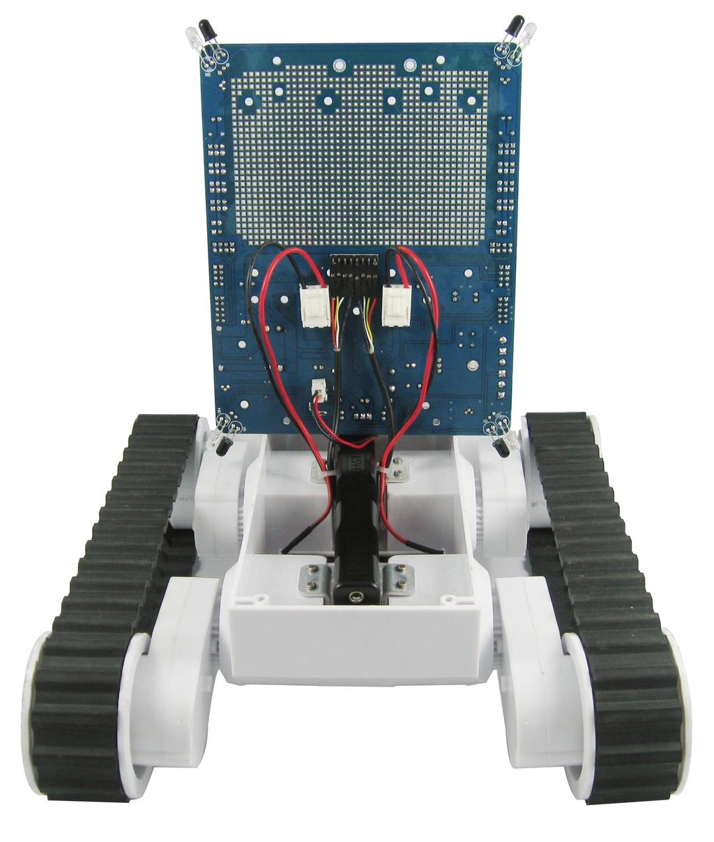 Connection to Rover 5 Start by Installing rechargeable NiMh or NiCd batteries in the Rover 5 chassis. They can be recharged overnight by the built in trickle charge circuitry.