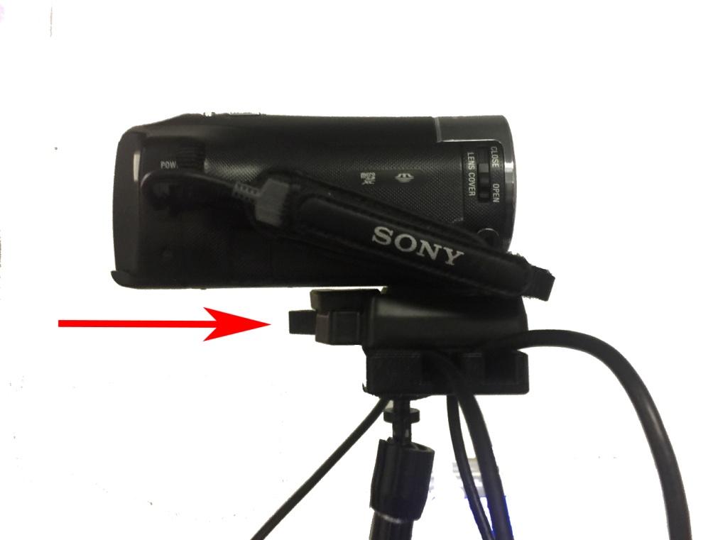 plate (shown in second image below) to allow the camera to lock in.