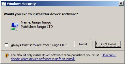- Step 1: Install the Drivers and the Device Tester If you are running Windows 7 or Windows 8, the following Windows Security dialogs may be displayed. Figure 2.