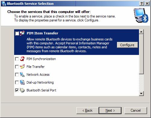 - Step 3: Install the Bluetooth Drivers During the process the following screen is displayed. Figure 2.