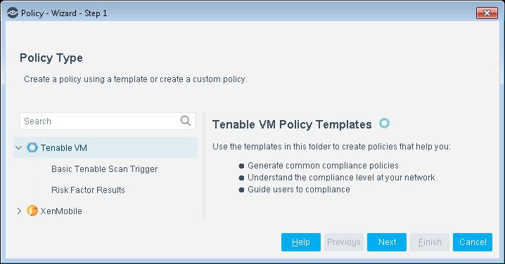 Both templates provide baseline capabilities. It is recommended to test the Tenable policies on a limited network segment, and then tweak and extend them to meet corporate security requirements.