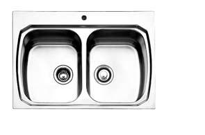 800 Series Topmount -x NUMBER OF FAUCET HOLES -0 NO FAUCET TAPPING (LOCATE FAUCET BEHIND SINK) REFER TO FAUCET TAPPING HOLE MANUAL FOR TAPPING OPTIONS 863-X DOUBLE EQUAL BASINS 33 1 1/2 30 1/2 1 1/2
