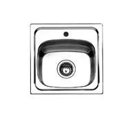 WIDTH 24 61cm OPTIONAL TAPPING HOLE 1 or 2, left or right ledge (470-1L Illustrated) 3 1/2 480-X ENTERTAINMENT SINK 16 1/8 15 3/4 $366 Plus $20 Net Hole Tapping Charge Per