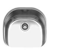 Oliveri Down-Undermount SUPER BASIN - Big on size and big on features 80U Undermount 20 $358 OVERALL