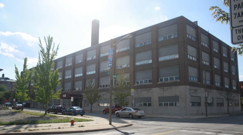 Toledo School for the Arts Nationally Recognized Private Charter School: 114,000 sq ft; 1930 s former uptown industrial