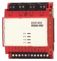 Application For expanding the inputs/outputs of the BMR bus module controller. BMF400 function modules are available for BMR function expansions.