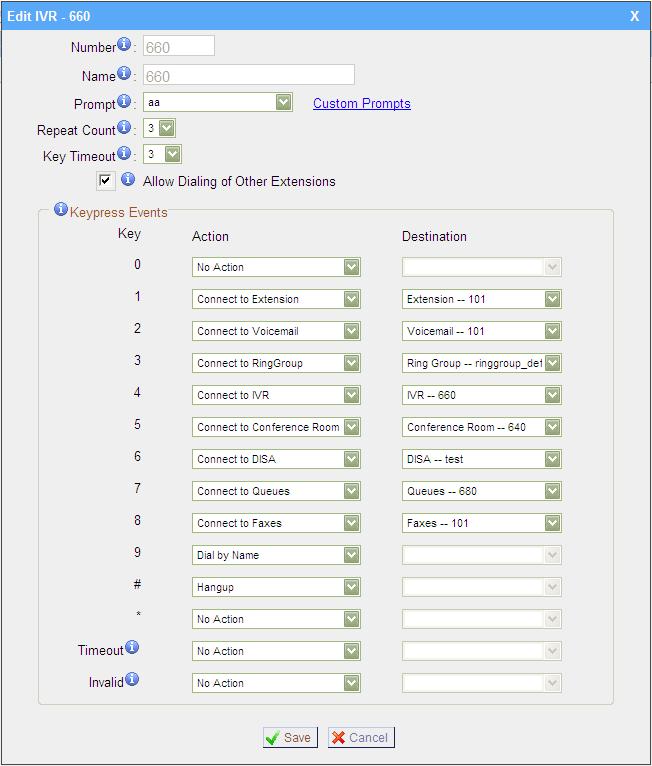 Figure 3.4.1.1 3.4.2 Queues Call Queues give users (i.e. call centers) an efficient means to have their calls answered in the order they were received to deliver top tier customer service.