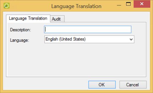CHAPTER 18: Configure Language Translations for Everyday User Applications Language Translation Tab 3.