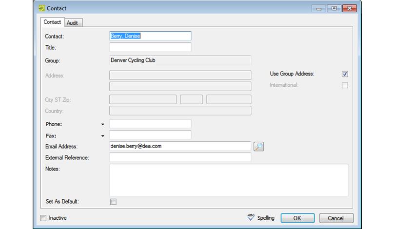 CHAPTER 3: Configure Groups and Contacts from an Everyday User Contact Dialog Box 4.
