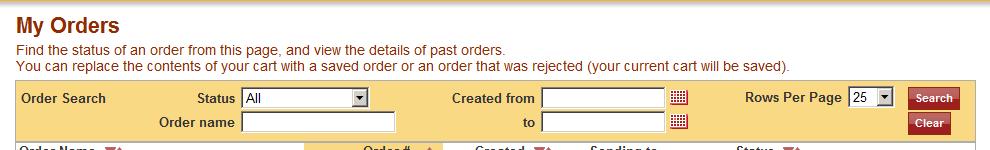 Reordering a Print Job On your My Orders