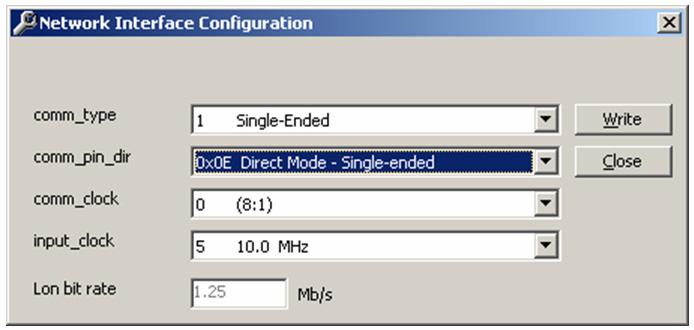 SYS 600 9.3 MicroSCADA Pro 1MRS756638 6. Define the settings shown in Fig. 3.5.4.