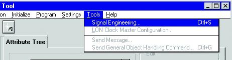 SYS 600 9.3 MicroSCADA Pro 1MRS756638 3.7.1. Signal engineering on station level SIGNENG1 Fig. 3.7.1.-1 Signal engineering is started with the menu bar command Tools > Signal Engineering To edit signal information: 1.