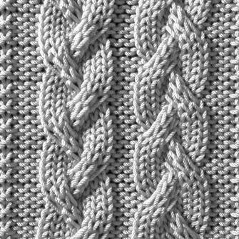 Modeling knit cloth