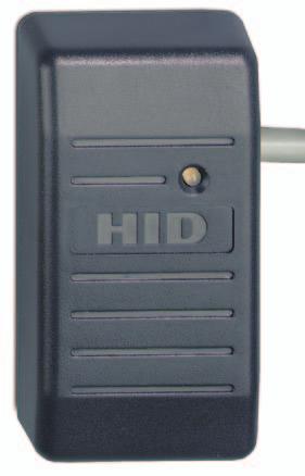 Readers Page : 16 HID ProxPoint Reader, +/- 0-5 cm Reading Range ACI760 Value Priced Proximity Card Reader ACI760 reader combines multiple configuration options with an attractive, inconspicuous