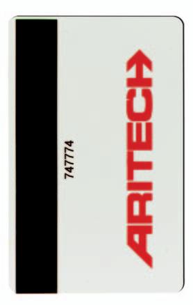 Cards Page : 34 Barcode Card With Aritech Logo - Red ACT800 ACT800 Barcode Card Barcode