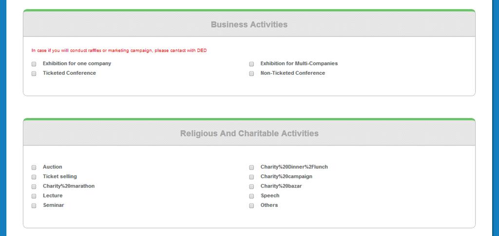 Figure 28: Business and Religious and Charity Activities 28.