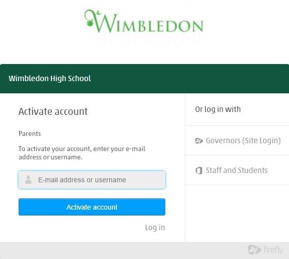 3. Enter your email address On the next screen, enter the email address that the school