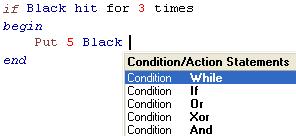 Getting Acquainted with RX Scripting Chapter 1 4. The identifier Black will be added to your system. Press the F2 key.