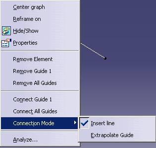 On a guide in the dialog box icon: Remove