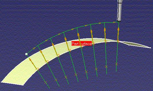 Bottom Plane If a bottom plane is selected, the machining depth is the distance between the hole origin and its projection on the bottom plane.
