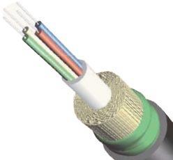 LOOSE TUBE/CENTRAL TUBE CABLE Application: Outdoor (mostly for outside plant trunks) Recommendation: Direct burial applications Cables provide a small, high fiber count cable.