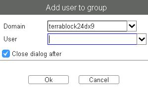 You will be prompted to confirm. Creating groups is outlined in the Groups Tab section next. Local Groups Tab The groups tab is where groups will be managed and have users added to them.